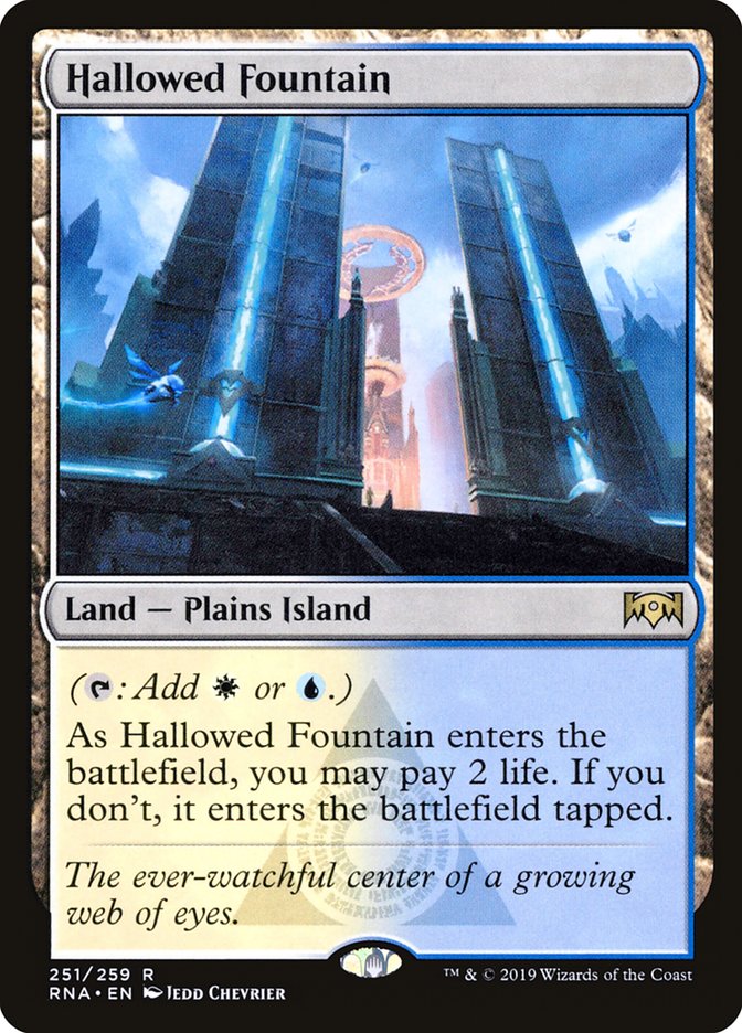 Hallowed Fountain [Ravnica Allegiance] (RNA 251)