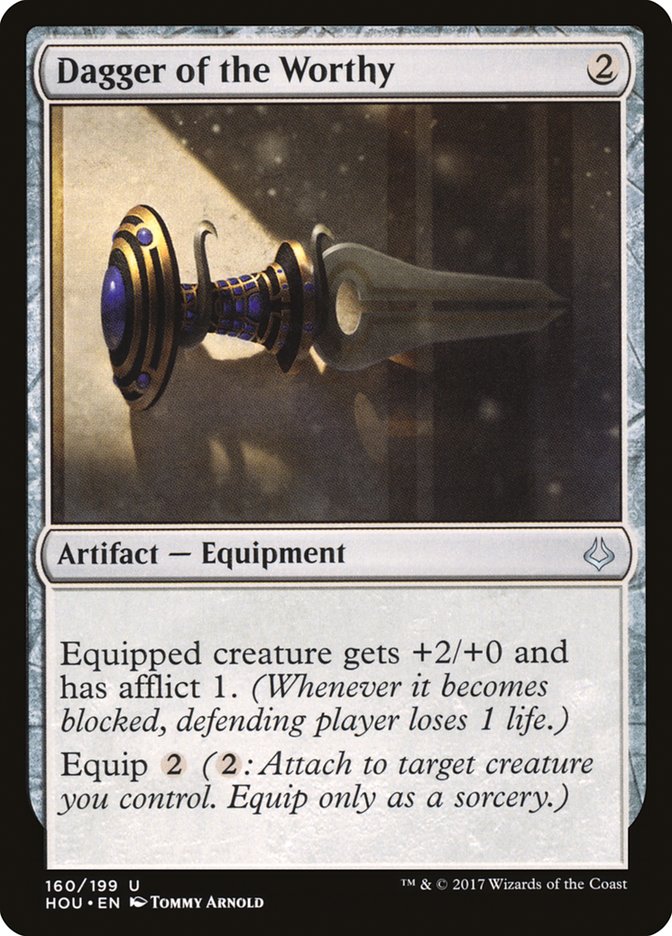 Dagger of the Worthy [Hour of Devastation] (HOU 160)