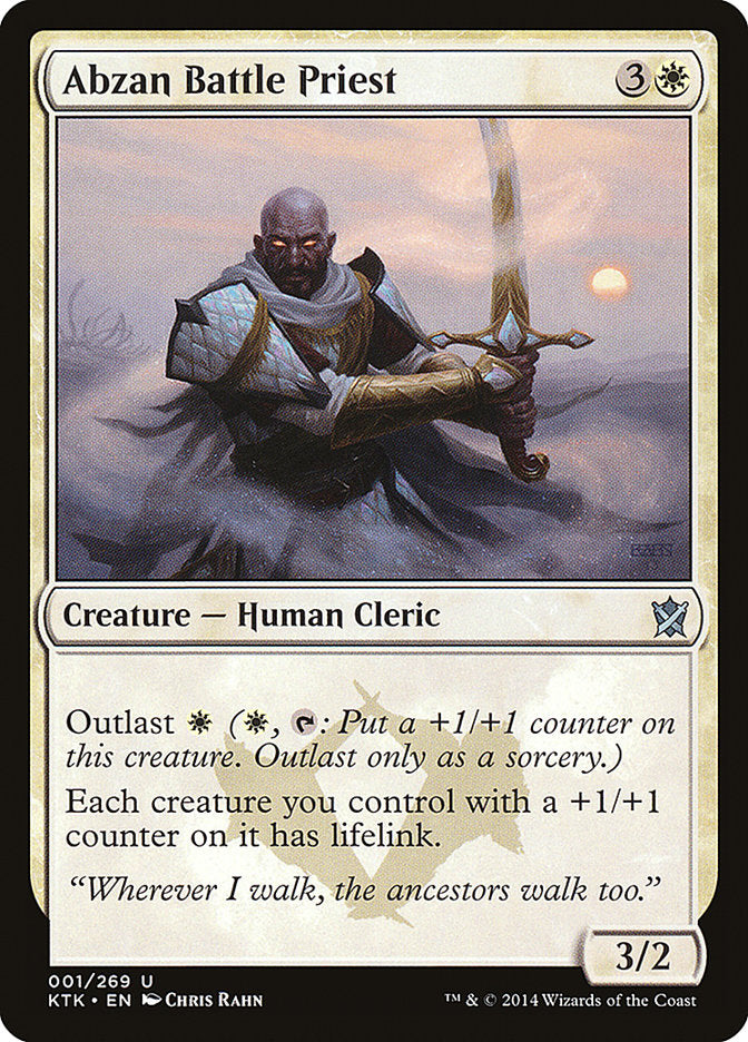 Abzan Battle Priest [Khans of Tarkir] (KTK 1)
