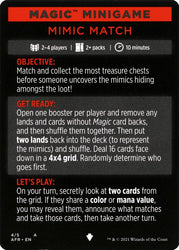 Mimic Match (Magic Minigame) [Dungeons & Dragons: Adventures in the Forgotten Realms Minigame] (MAFR 4)