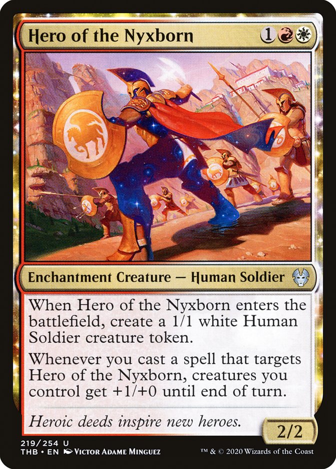 Hero of the Nyxborn [Theros Beyond Death] (THB 219)