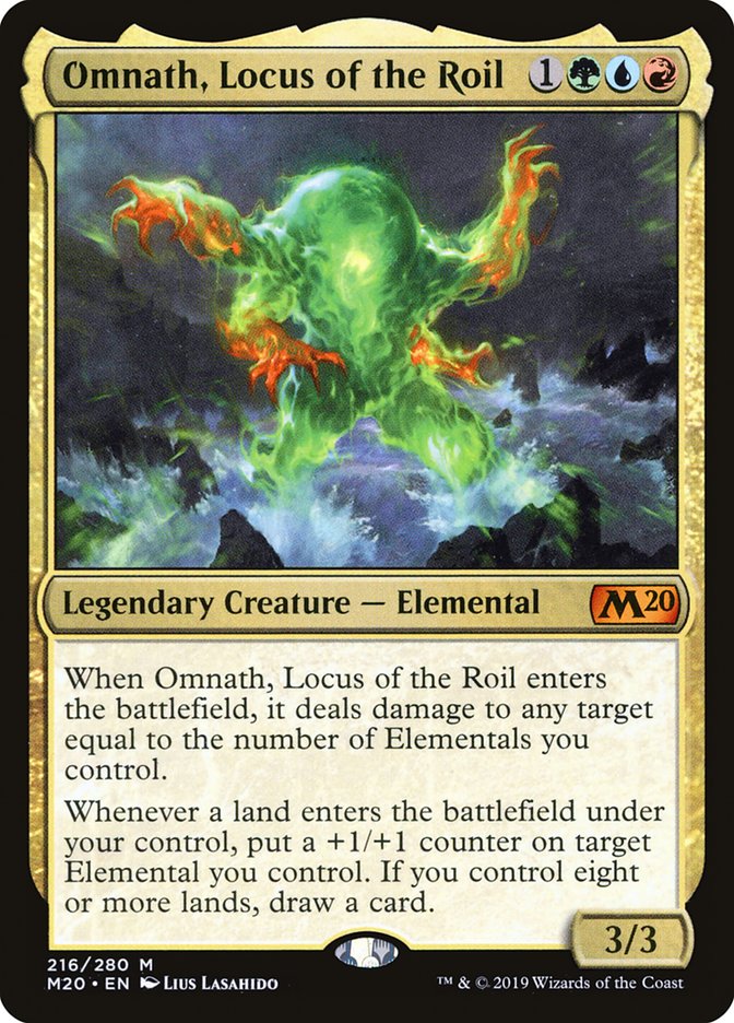 Omnath, Locus of the Roil [Core Set 2020] (M20 216)