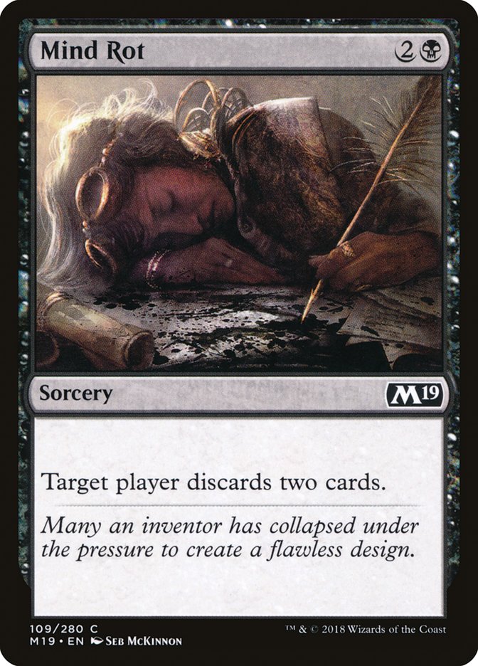 Mind Rot [Core Set 2019] (M19 109)