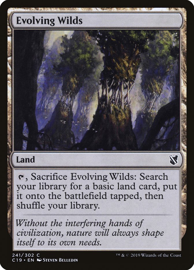 Evolving Wilds [Commander 2019] (C19 241)