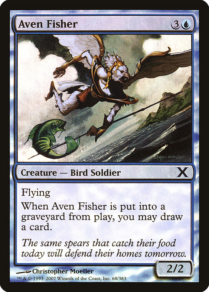 Aven Fisher (Premium Foil) [Tenth Edition] (10E 68)