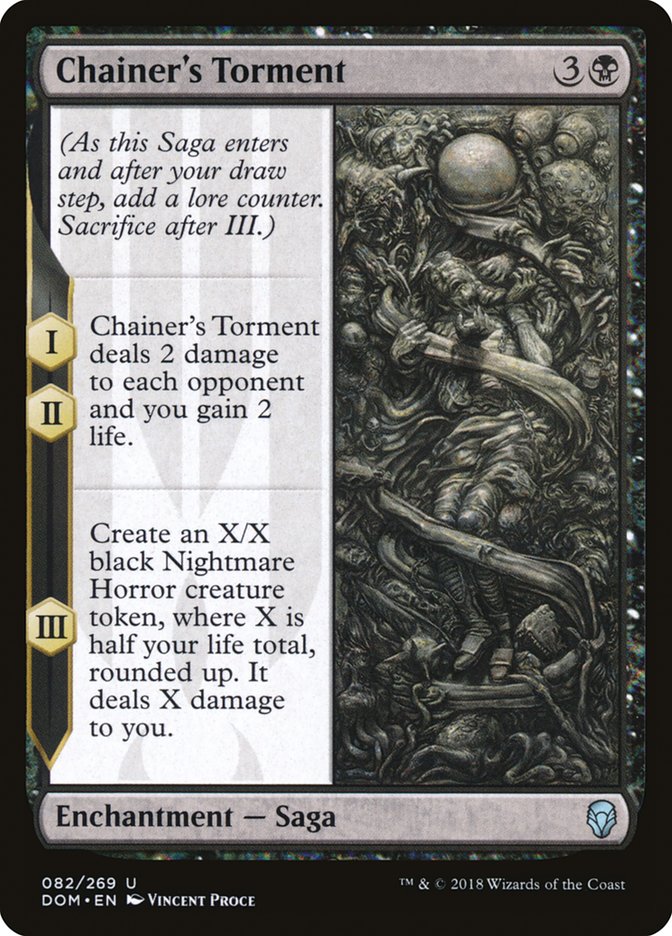 Chainer's Torment [Dominaria] (DOM 82)