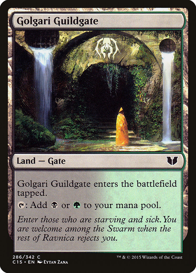 Golgari Guildgate [Commander 2015] (C15 286)