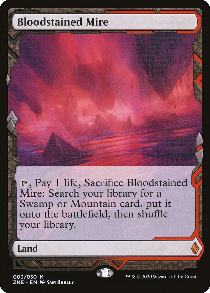 Bloodstained Mire [Zendikar Rising Expeditions] (ZNE 3)