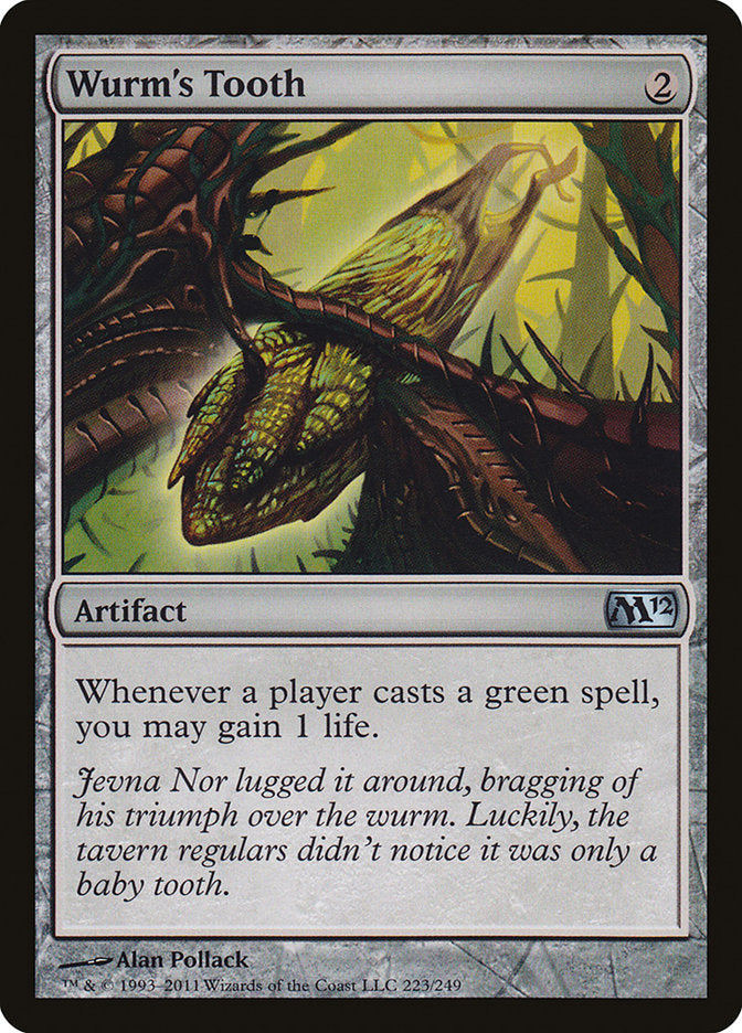 Wurm's Tooth [Magic 2012] (M12 223)