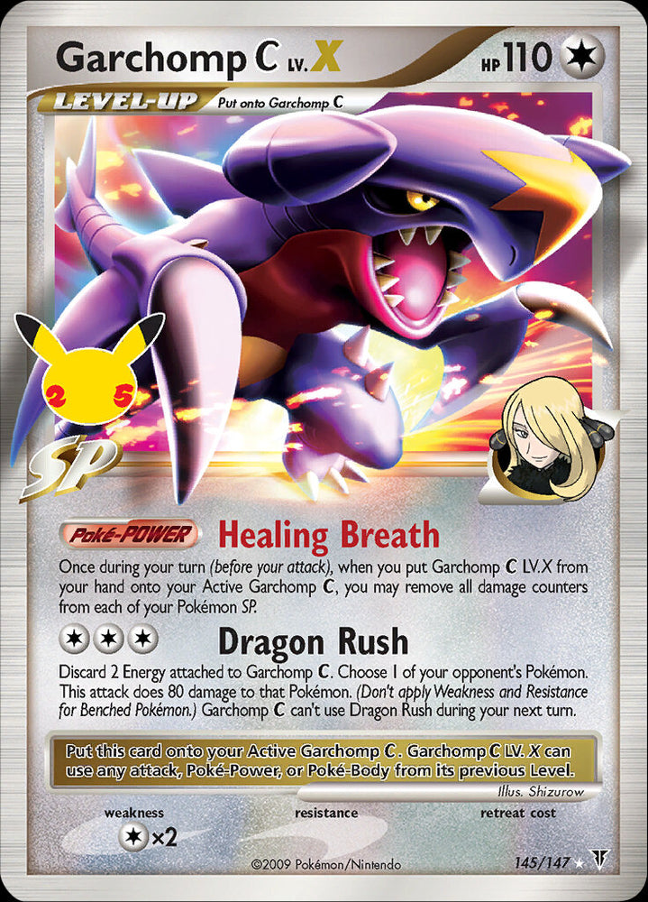 Garchomp C LV.X (145/147) [Celebrations: Classic Collection]