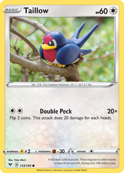 Taillow (133) [Sword & Shield: Vivid Voltage]