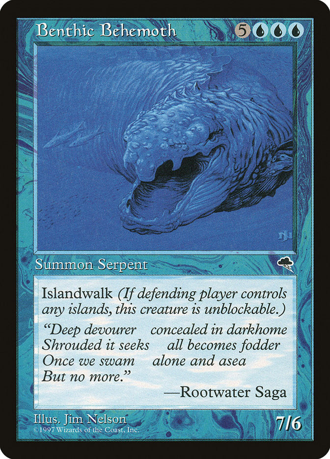Benthic Behemoth [Tempest] (TMP 54)