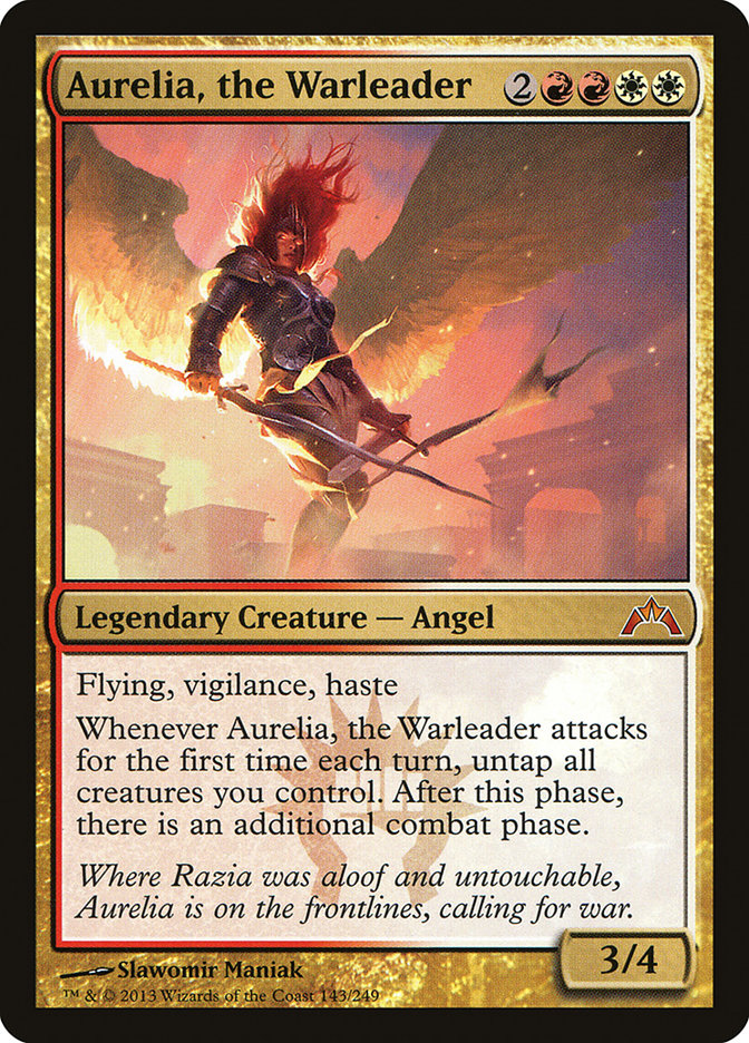 Aurelia, the Warleader [Gatecrash] (GTC 143)