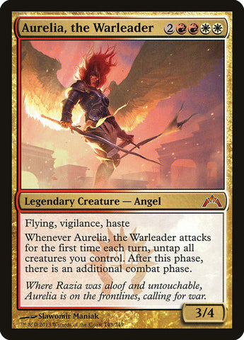 Aurelia, the Warleader [Gatecrash] (GTC 143)